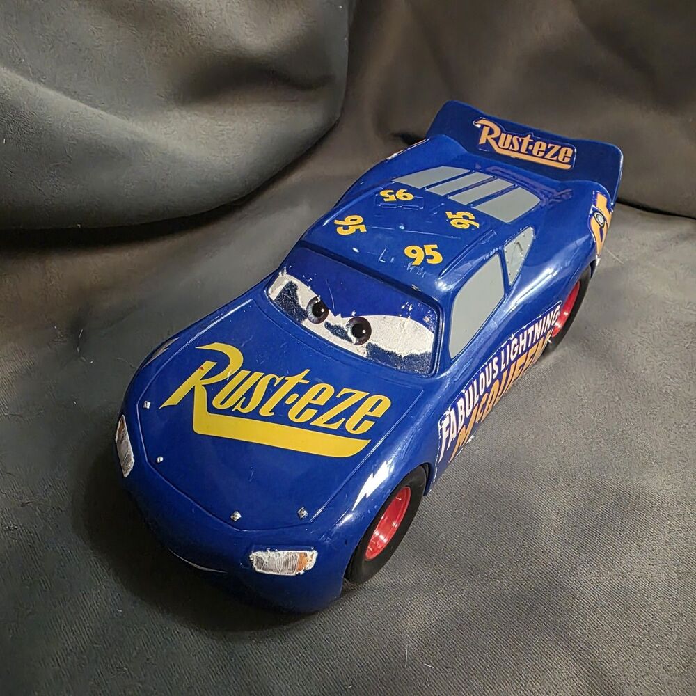 Disney Pixar Cars Fabulous Lightning McQueen 8.5" Mattel FRF74 Blue #95